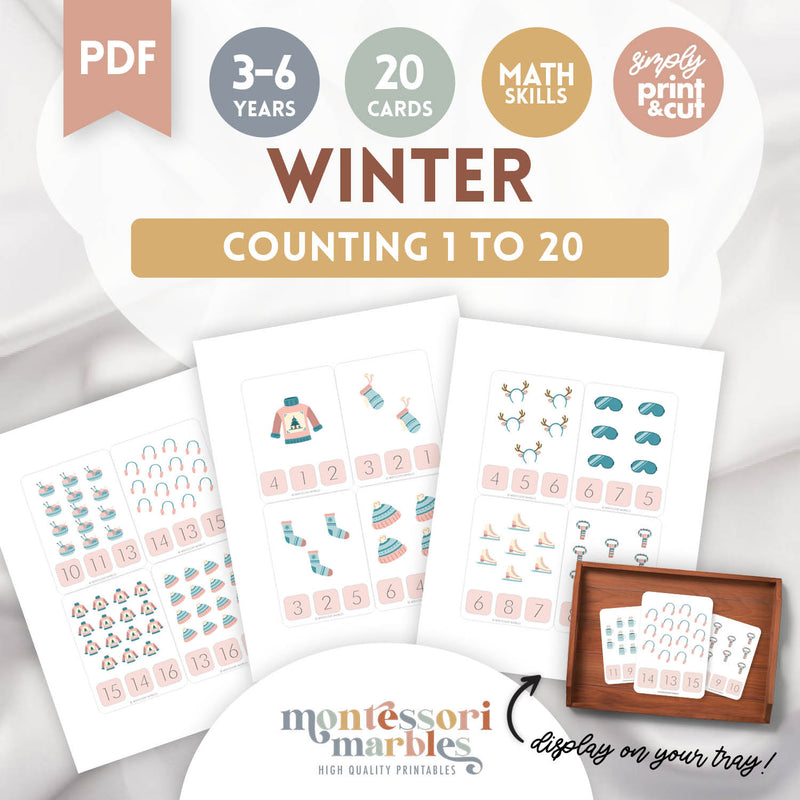 Winter Counting 1 to 20