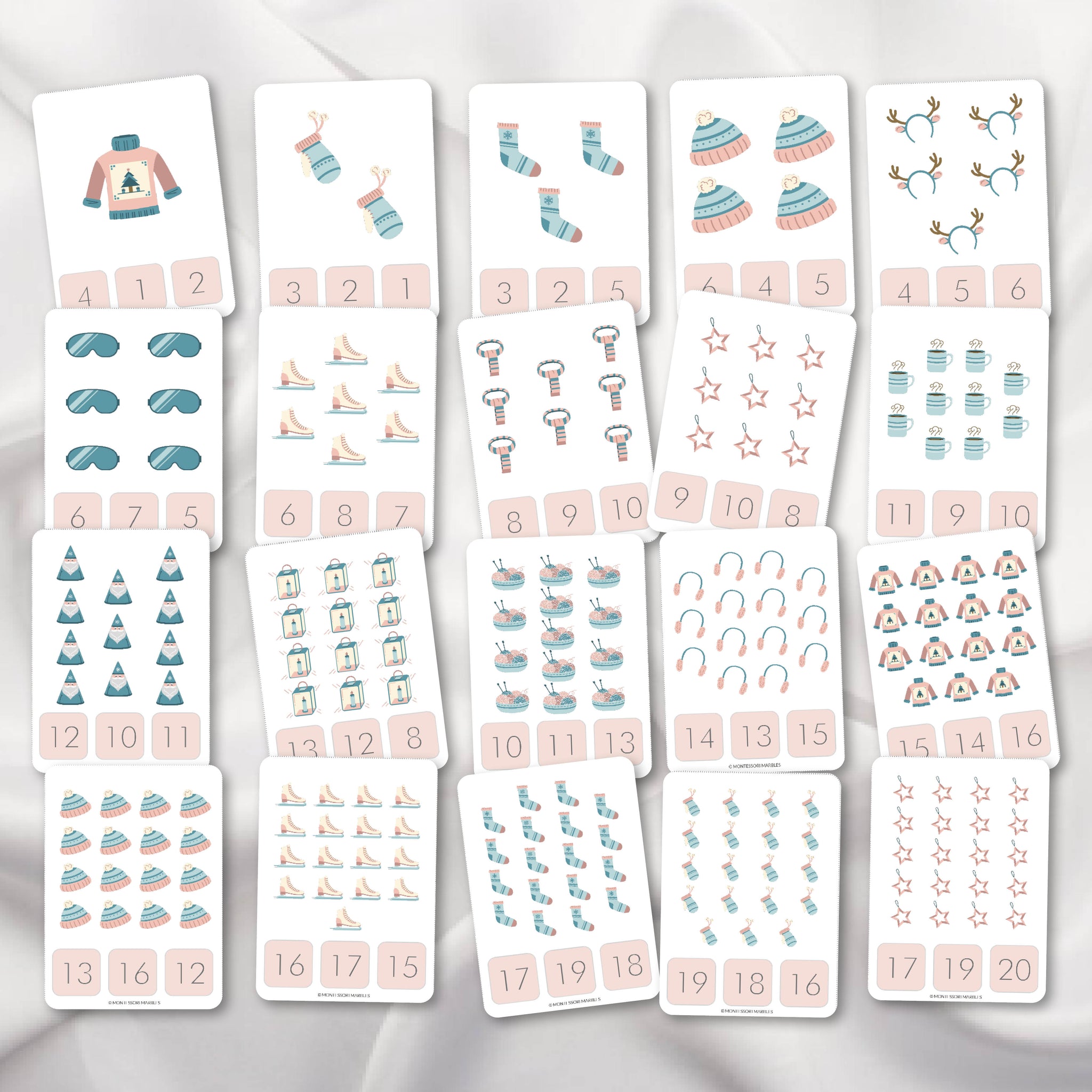 Numbers — Montessori Marbles