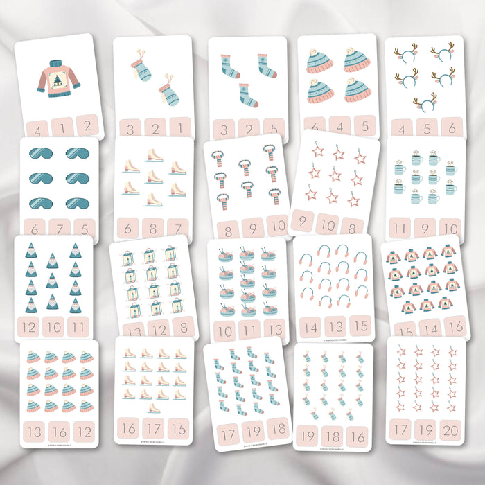 Winter Counting 1 to 20