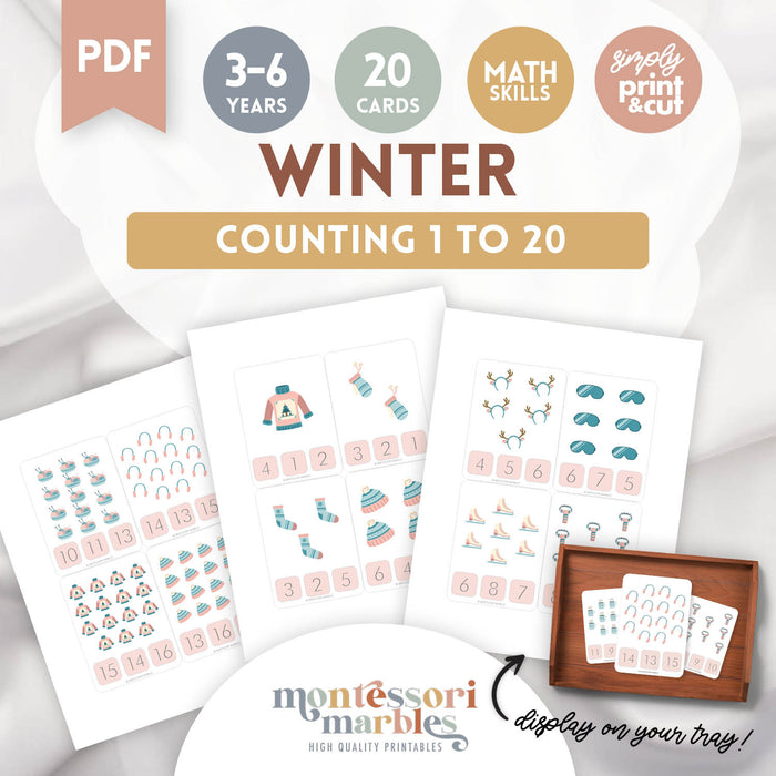 Winter Counting 1 to 20