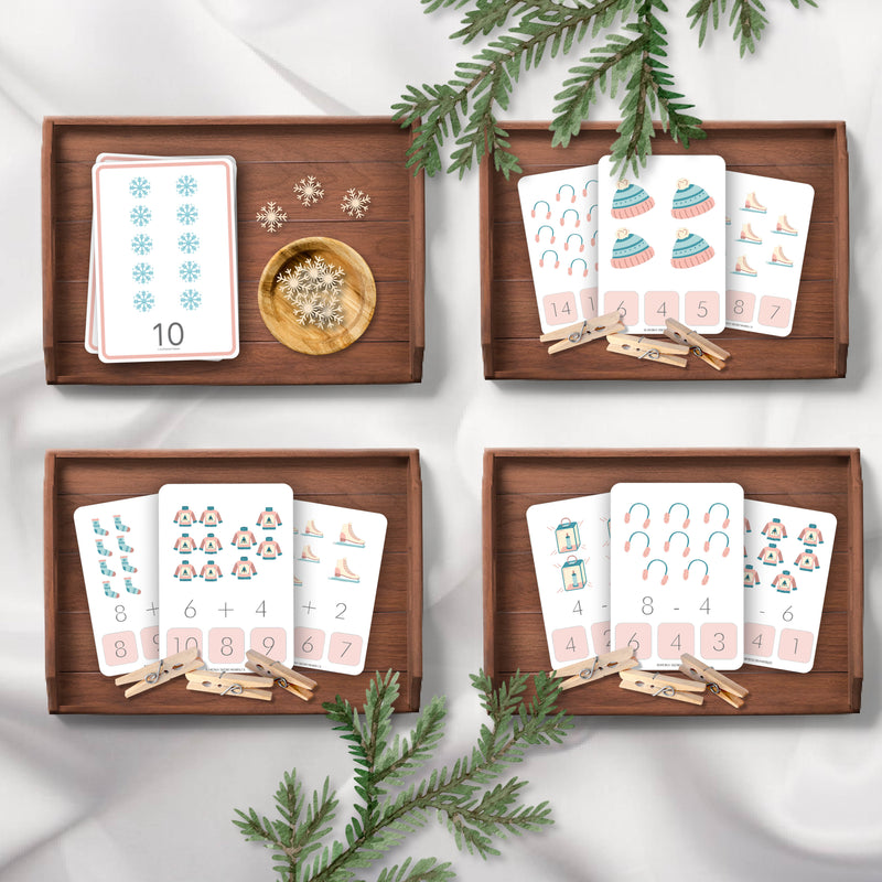 Winter Math Mini Bundle