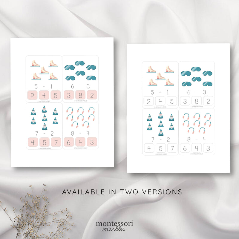 Winter Math Mini Bundle