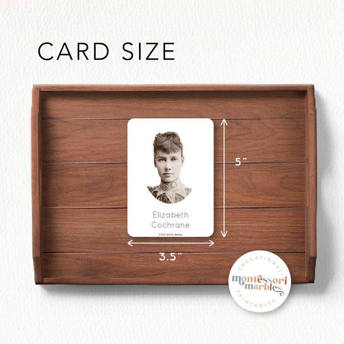 Women History Month Nomenclature Cards