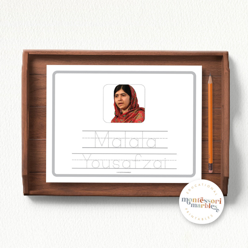 Women History Month Tracing Pages