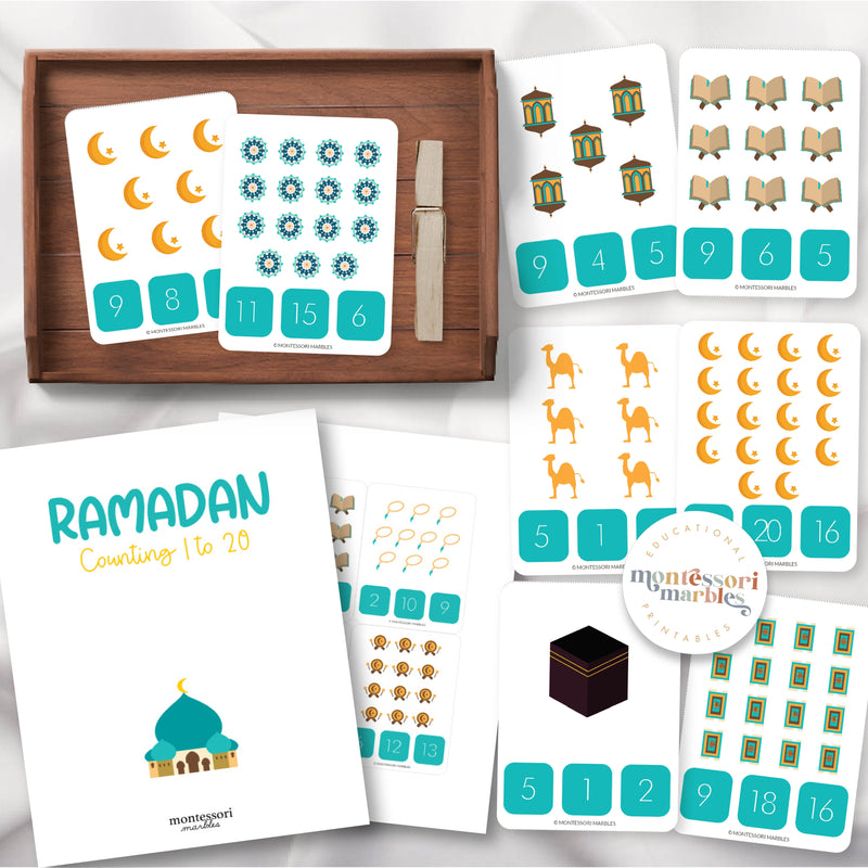 Ramadan Counting 1 to 20
