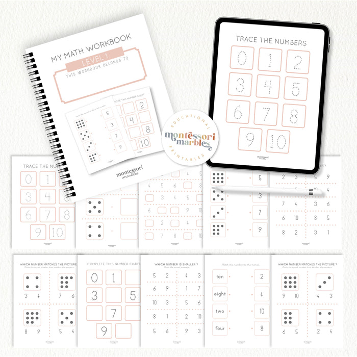 Montessori Early Math Progression Bundle