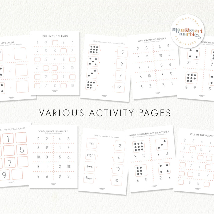 Early Math Workbook Bundle