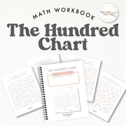 Hundred chart counting workbook for numeracy and patterns — ages 3-6