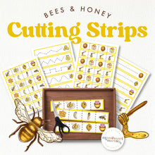Load image into Gallery viewer, Bees &amp; Honey Cutting Strips
