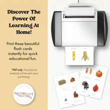 Load image into Gallery viewer, Fall Flash Cards
