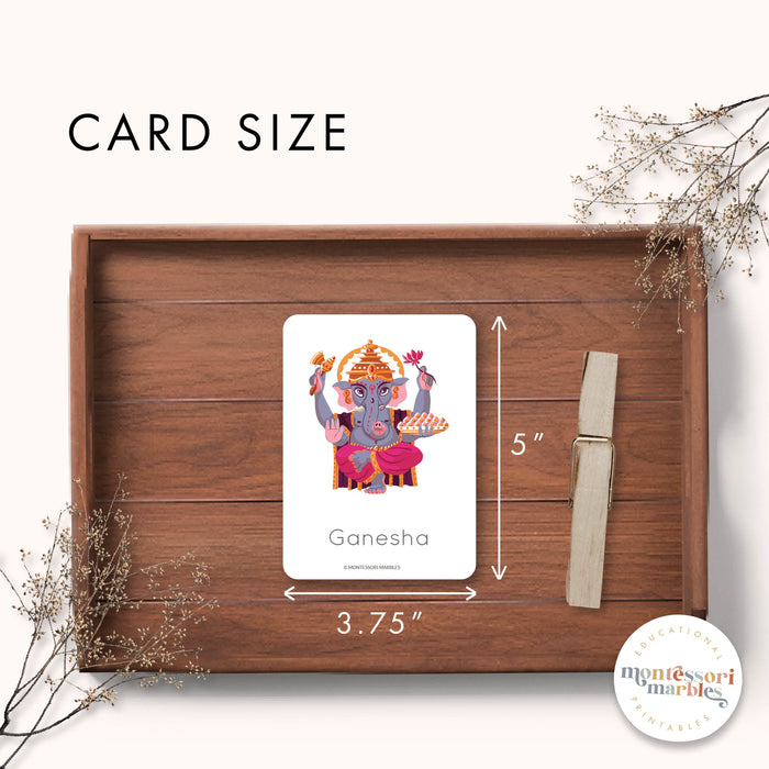 Hindu Gods Flash Cards