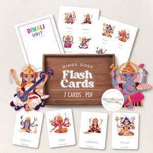 Hindu Gods Flash Cards