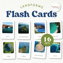 Load image into Gallery viewer, Landforms Flash Cards
