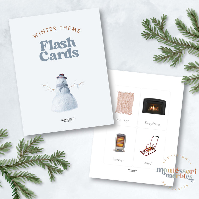 Winter Flash Cards