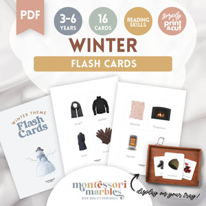 Winter Flash Cards