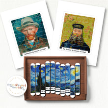 Load image into Gallery viewer, Vincent Van Gogh Craft Stick Puzzles
