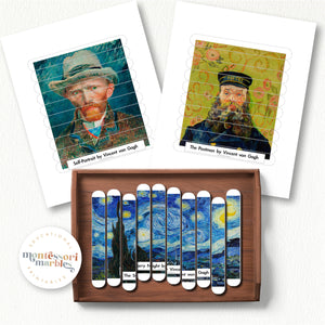 Vincent Van Gogh Craft Stick Puzzles