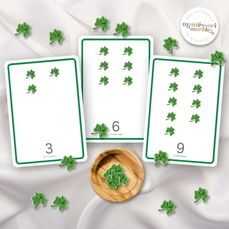 St. Patrick's Day Counting 1 to 10