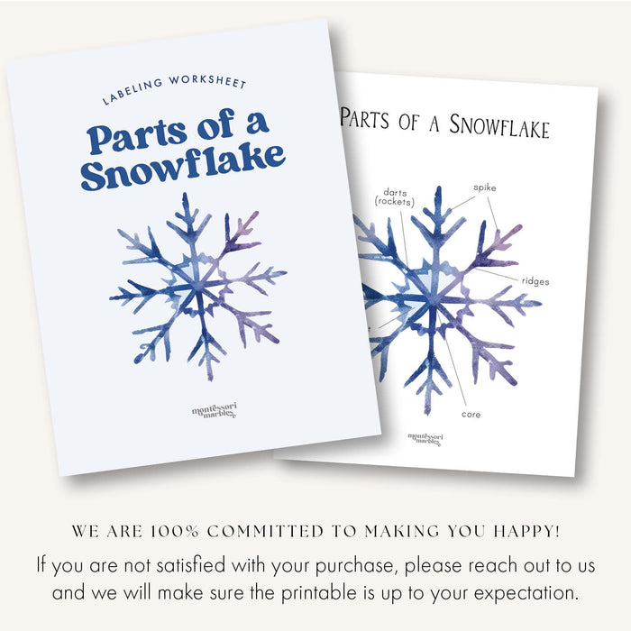 Parts of a Snowflake