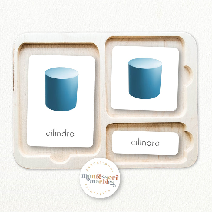Geometria Solidi | Formes 3D Cartes de Nomenclature