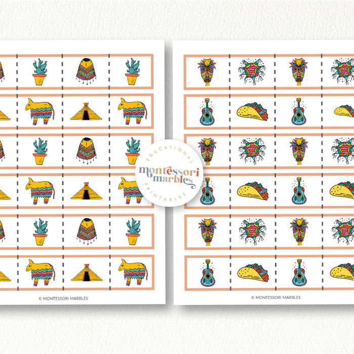 Cinco de Mayo Cutting Strips