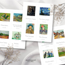 Load image into Gallery viewer, Vincent Van Gogh Flash Cards

