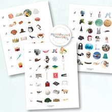 Load image into Gallery viewer, Montessori Blue Series Sorting Cards | Beginning Blends
