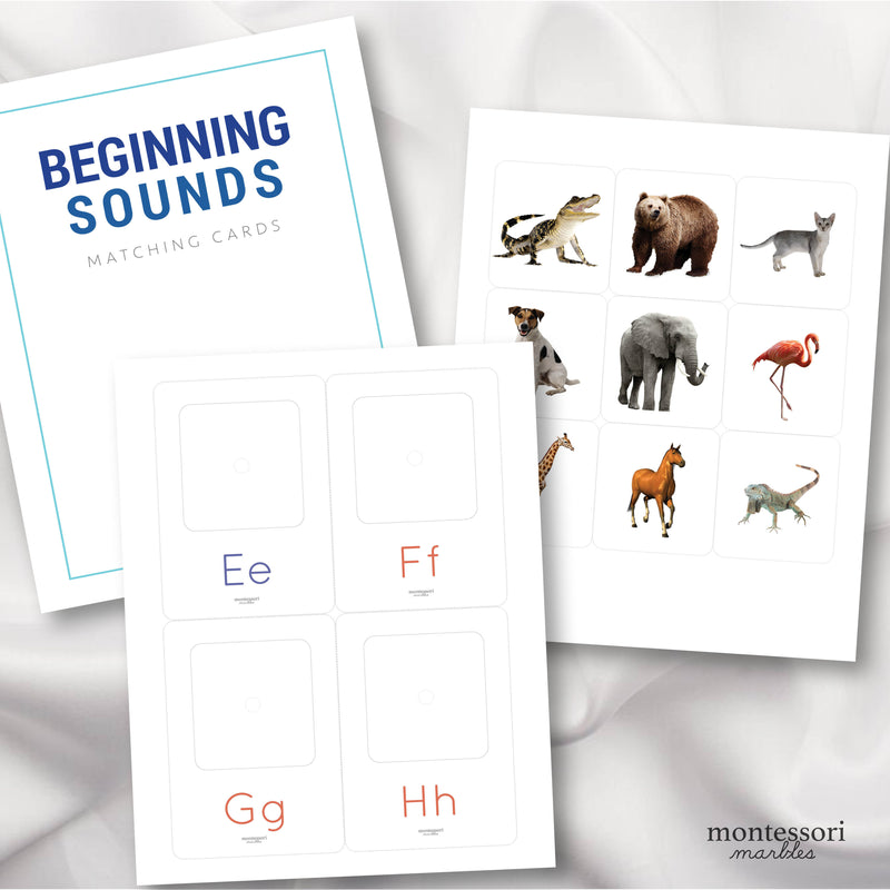 Beginning Sounds Matching Cards