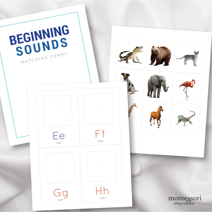 Beginning Sounds Matching Cards
