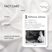 Load image into Gallery viewer, Black History Month Fact Cards
