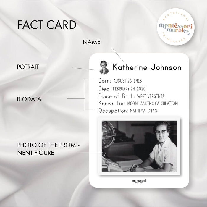Black History Month Fact Cards