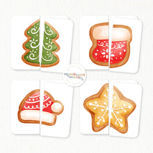 Load image into Gallery viewer, Christmas Cookies Two-Piece Puzzles
