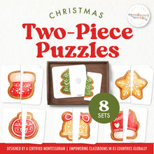 Load image into Gallery viewer, Christmas Cookies Two-Piece Puzzles
