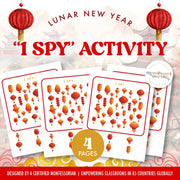 Lunar New Year I Spy activity — spot-the-object visual game celebrating Asian culture