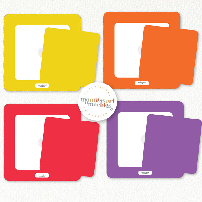 Colors Matching Cards