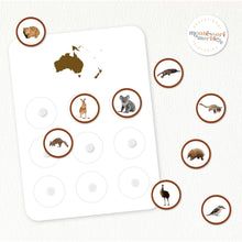 Load image into Gallery viewer, Animals and Continents Sorting Cards
