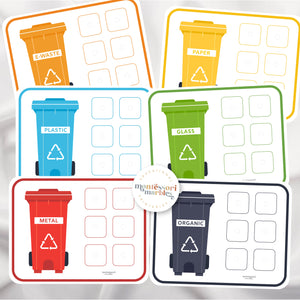 Earth Day Recyclable Sorting Cards