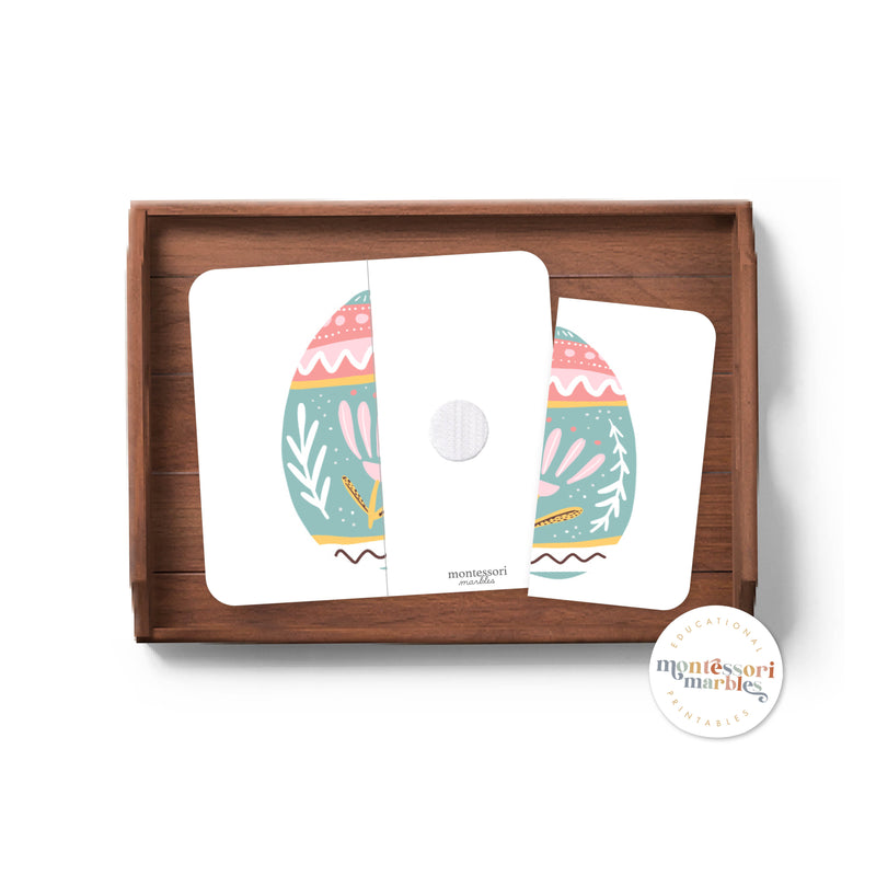 Easter Egg Two-Piece Puzzles