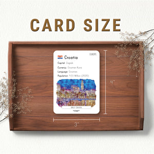 European Countries Fact Cards