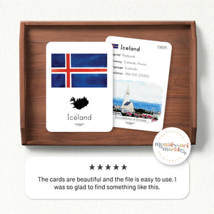 Continental Fact Cards Bundle