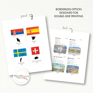 European Countries Fact Cards