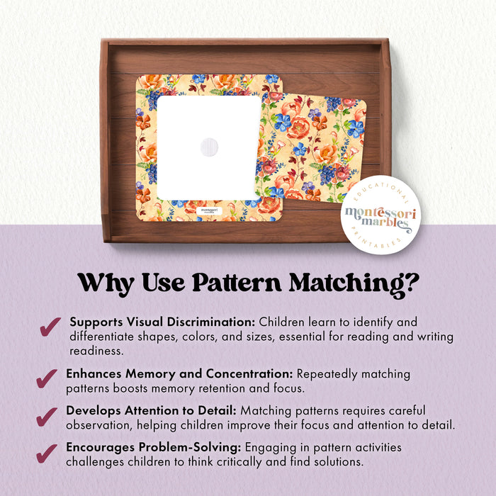Spring Flowers Pattern Matching