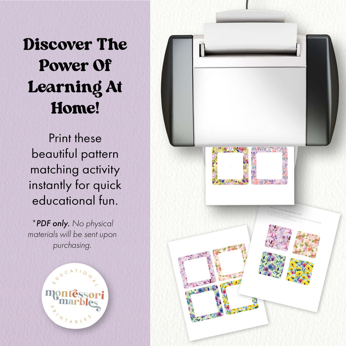 Spring Flowers Pattern Matching