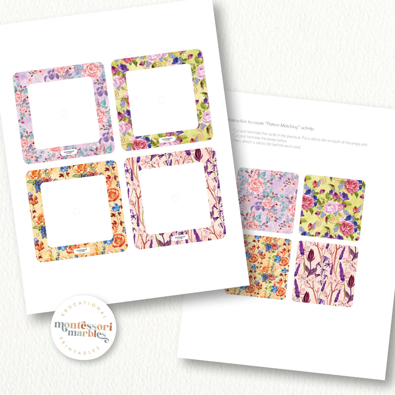 Spring Flowers Pattern Matching
