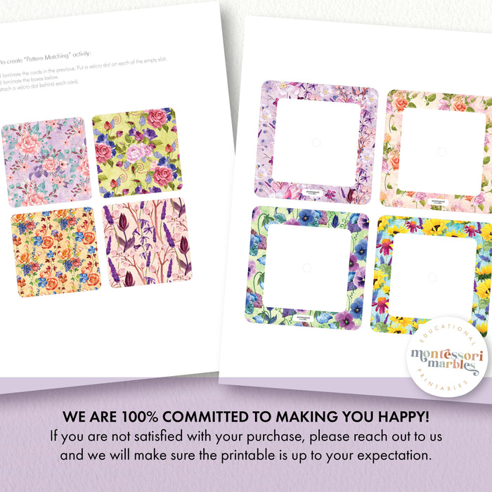 Spring Flowers Pattern Matching