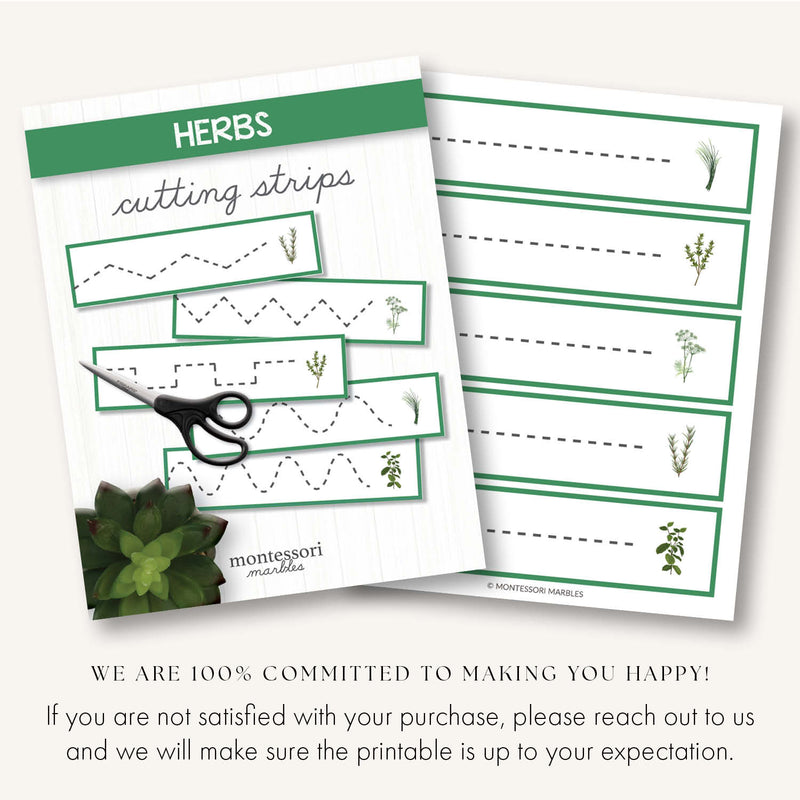 Herbs Cutting Strips