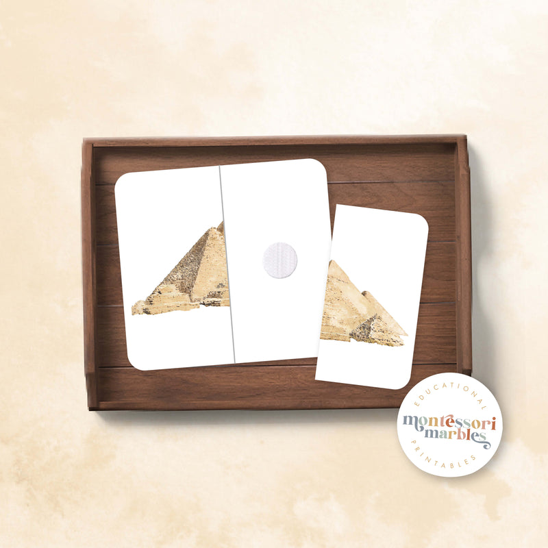 Landmarks Two-Piece Puzzles