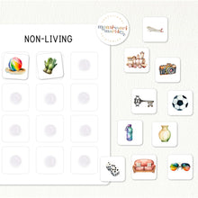 Load image into Gallery viewer, Living and Non Living Sorting Cards
