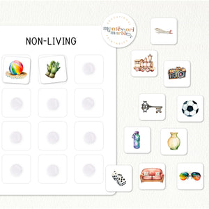 Living and Non Living Sorting Cards