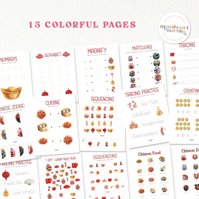 Lunar New Year Activity Workbook